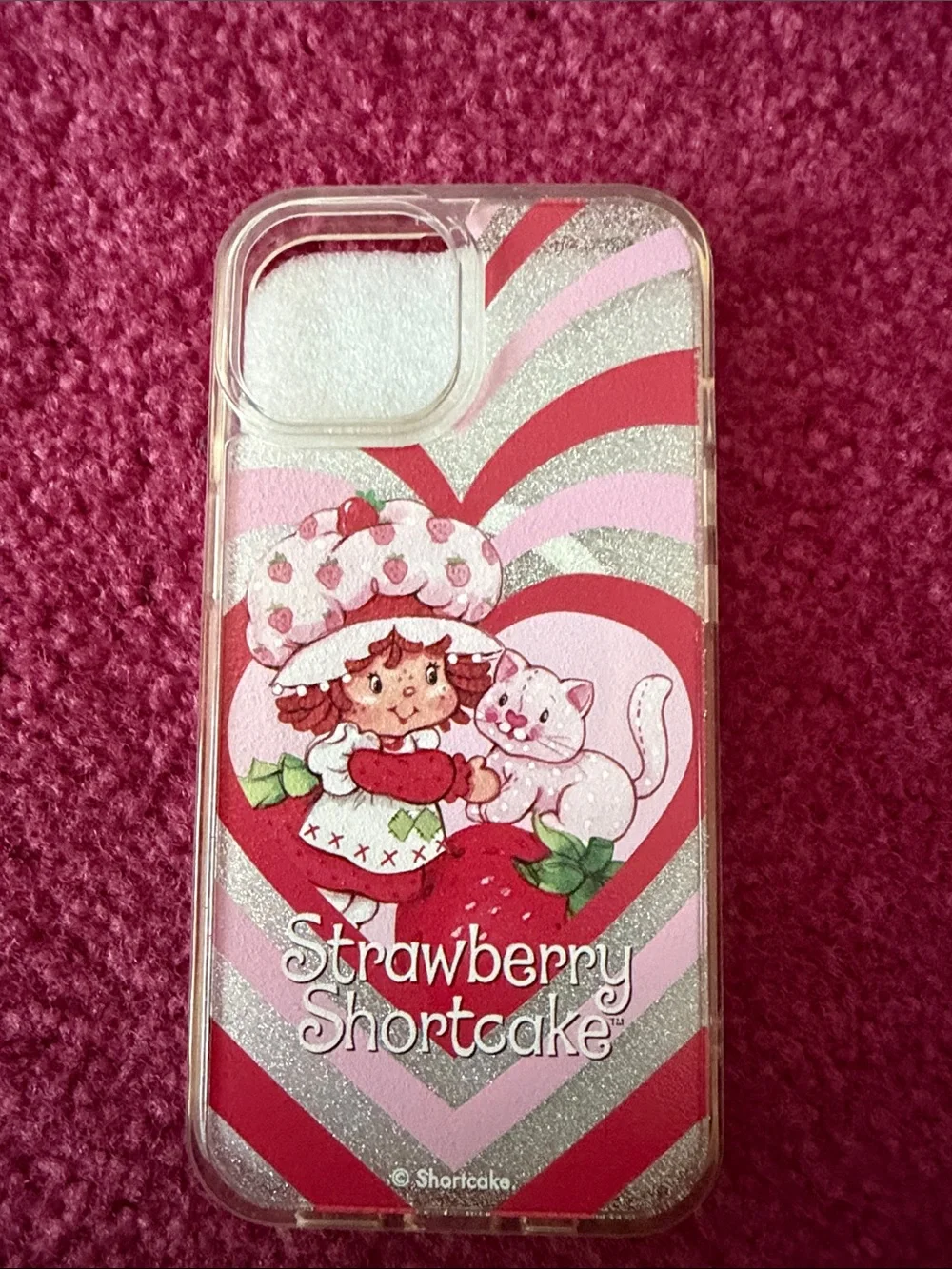 Pink Glitter Phone Case -